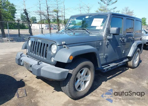 2018 Jeep Wrangler Unlimited Rubicon 4X4 z USA, uszkodzony, nr VIN 1C4HJXFG0JW118772